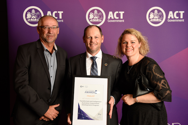 Transformed team at 2018 ACT Training Awards
