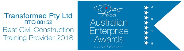 2018 APAC Insider Australian Enterprise Award - Best Civil Construction Training Provider