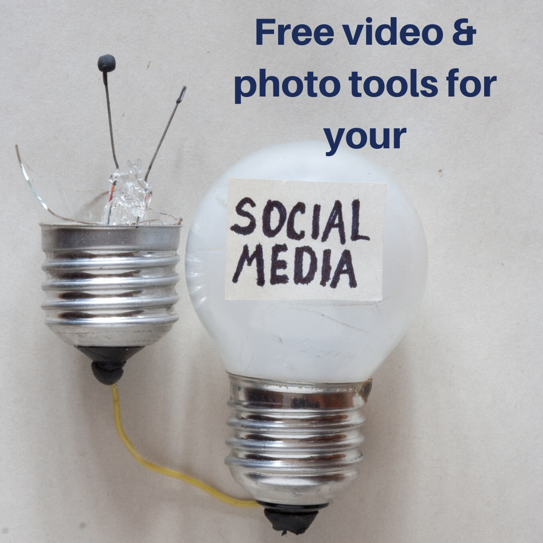 Free video and photo tools for social media marketing