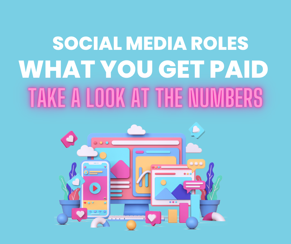 Social media roles what you get paid look at the numbers