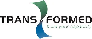 Transformed company logo